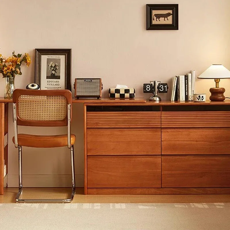 

Wooden Vanity Table Dressers Storage With Mirror Luxury Nightstands Dresser Cabinet Makeup Bedroom Furniture Tocador Blanco LLDT