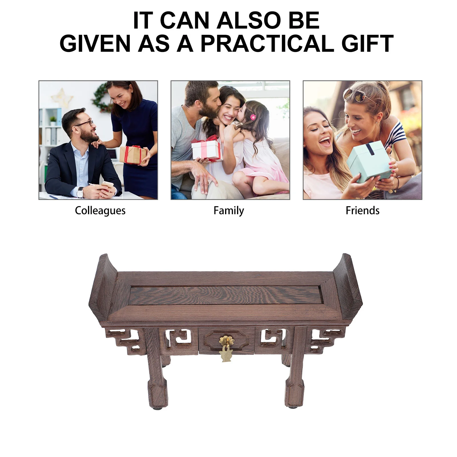 Jade Display Stand Bonsai Sockel Regale Holz Basis Vase Basen Blumentopf Handwerk Rack