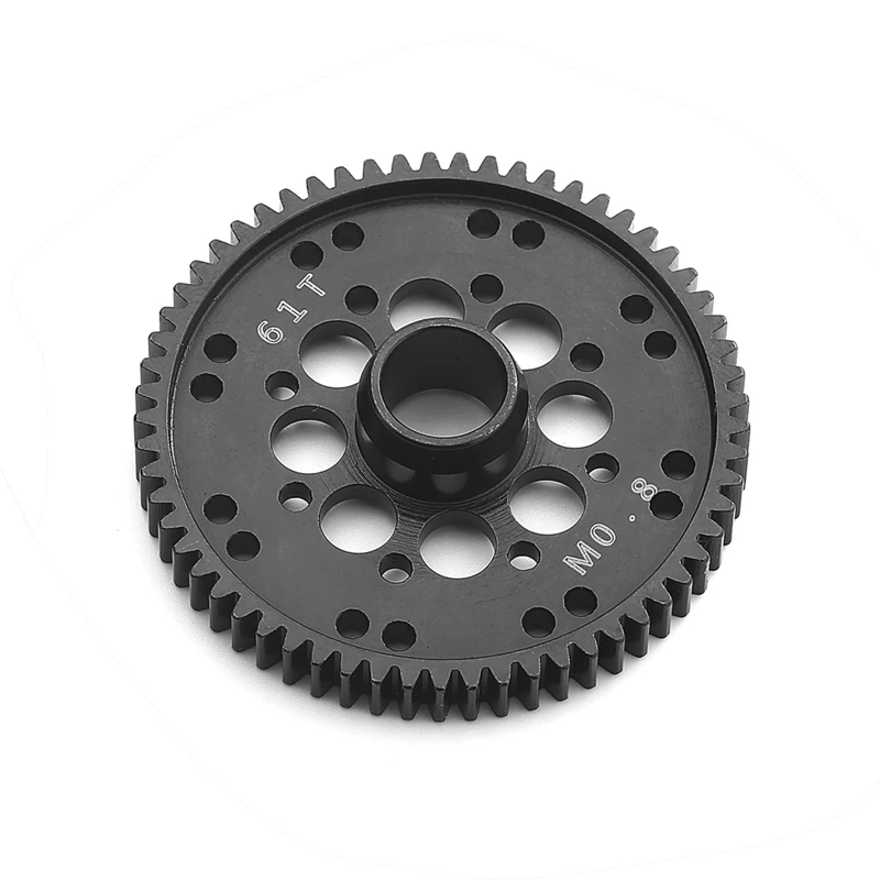 ラジコンカー用スチールメタルメインギア,32p,61t,ara311100,arrma 1/10,ゴロンモンスタートラック,2wd,アップグレードパーツ,ブラック