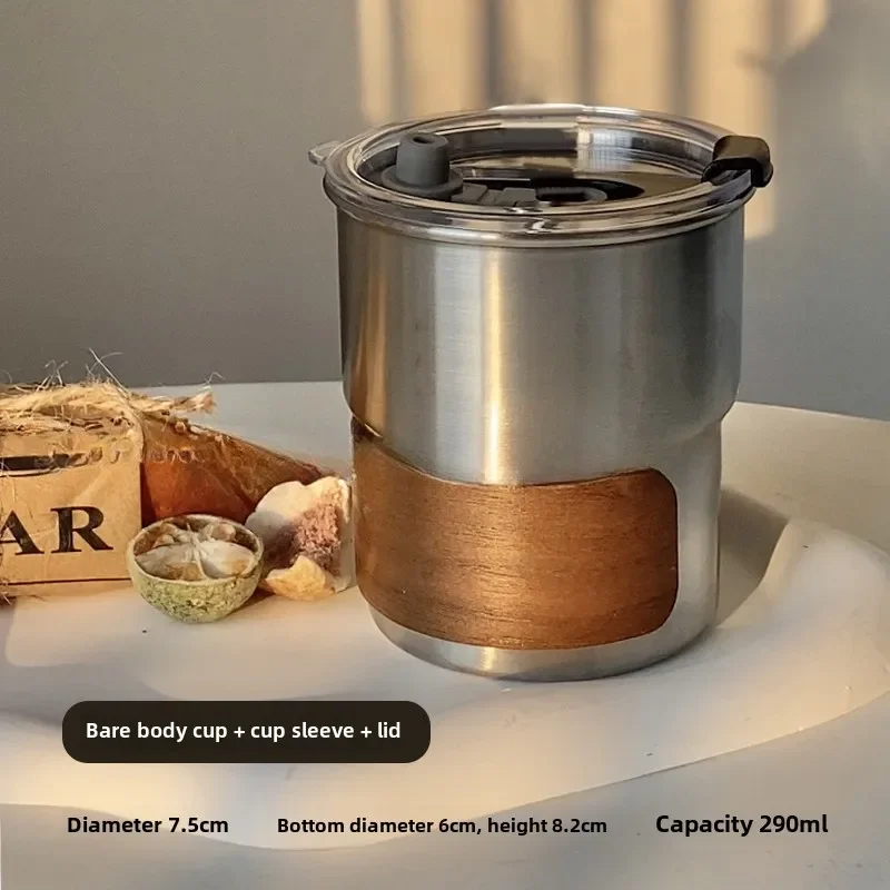 High value stainless steel coffee cup