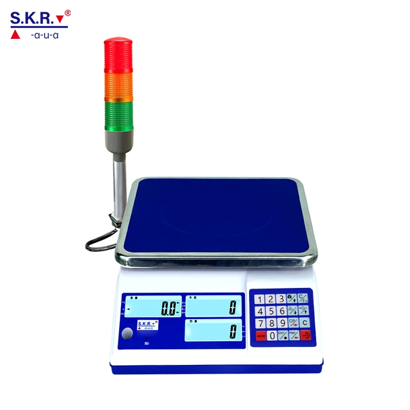 

V3DL Industrial Counting Weighing Scale With Tri-color Alarm Light