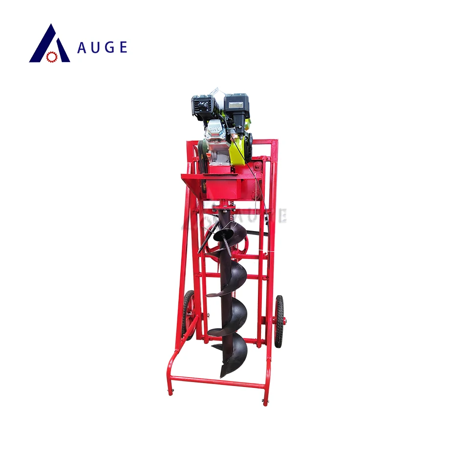 Garden Tools Chainsaw Trench Digger Factory Price Well Digger Machine Construction Hole Digger Machine