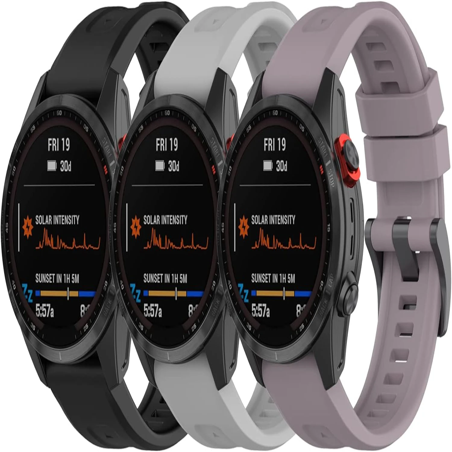 

Get the ultimate convenience now with upgraded durable, soft silicone replacement bands for your Instinct 2S and 7S watches. Enh