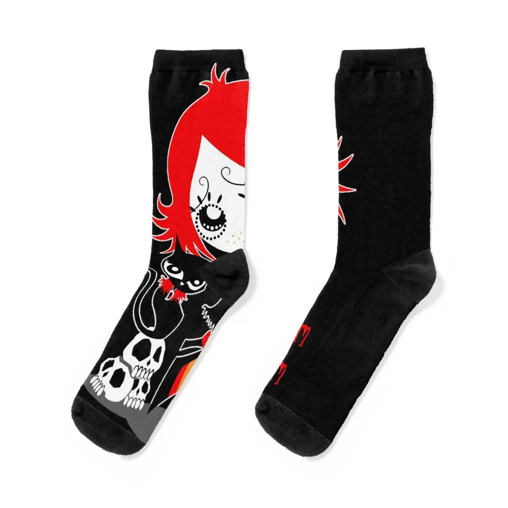 

Ruby Gloom and Doom Kitty Socks new in's hockey floor essential Women's Socks Men's