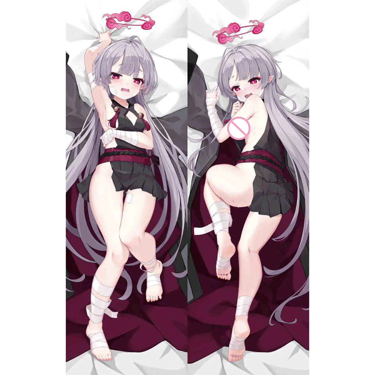 

Blue Archive ブルーアーカイブ やぶきシュロ Dakimakura Waifu 2WAY Hugging Body Pillow Case Gift Anime Sexy Pillow Case Otaku Cushion Cover