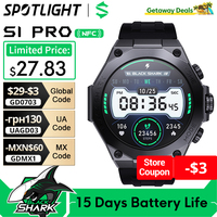 [World Premiere] Global Version Black Shark S1 Pro Smart watch 1.43'' AMOLED Wireless Charging 15 Days Life NFC Chat GPT