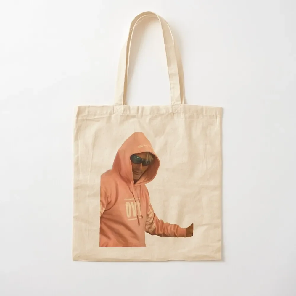 Mads mikkelsen and his pink hoodie Tote Bag tote bag screen personalized tote ecological