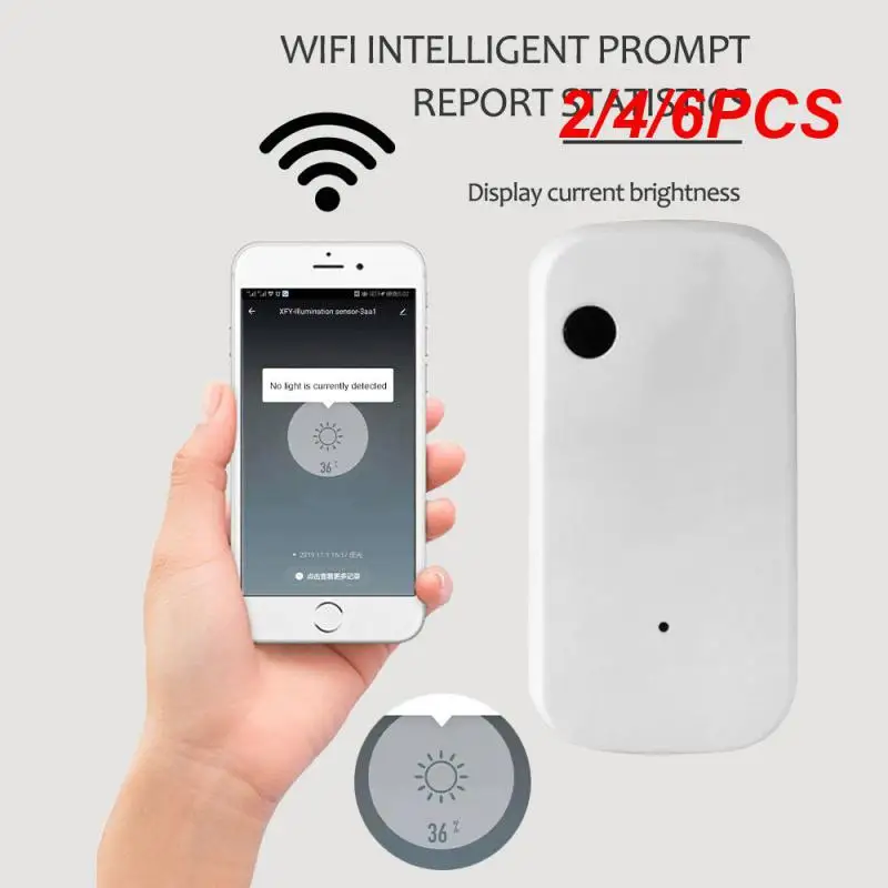 

2/4/6PCS Intelligent Sensor High Quality Energy Efficient Easy Installation Remote Control Smart Home Automation Smart Home Tuya