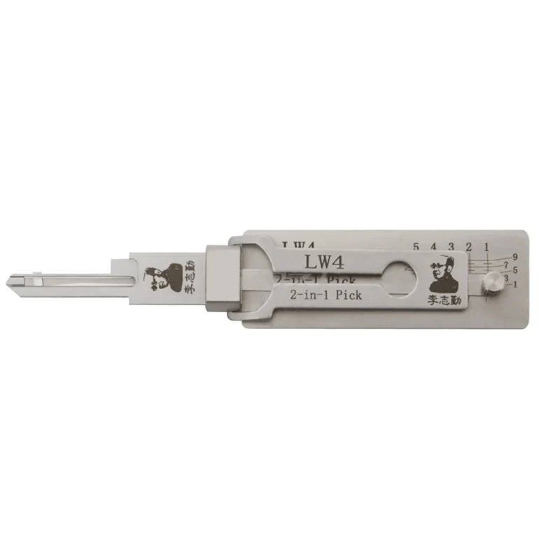 LW4 LW5 LISHI 2in1 für LOCKWOOD Schlossöffnungswerkzeug Decoder Profi-Werkzeug Schlosserwerkzeug – Detail 1