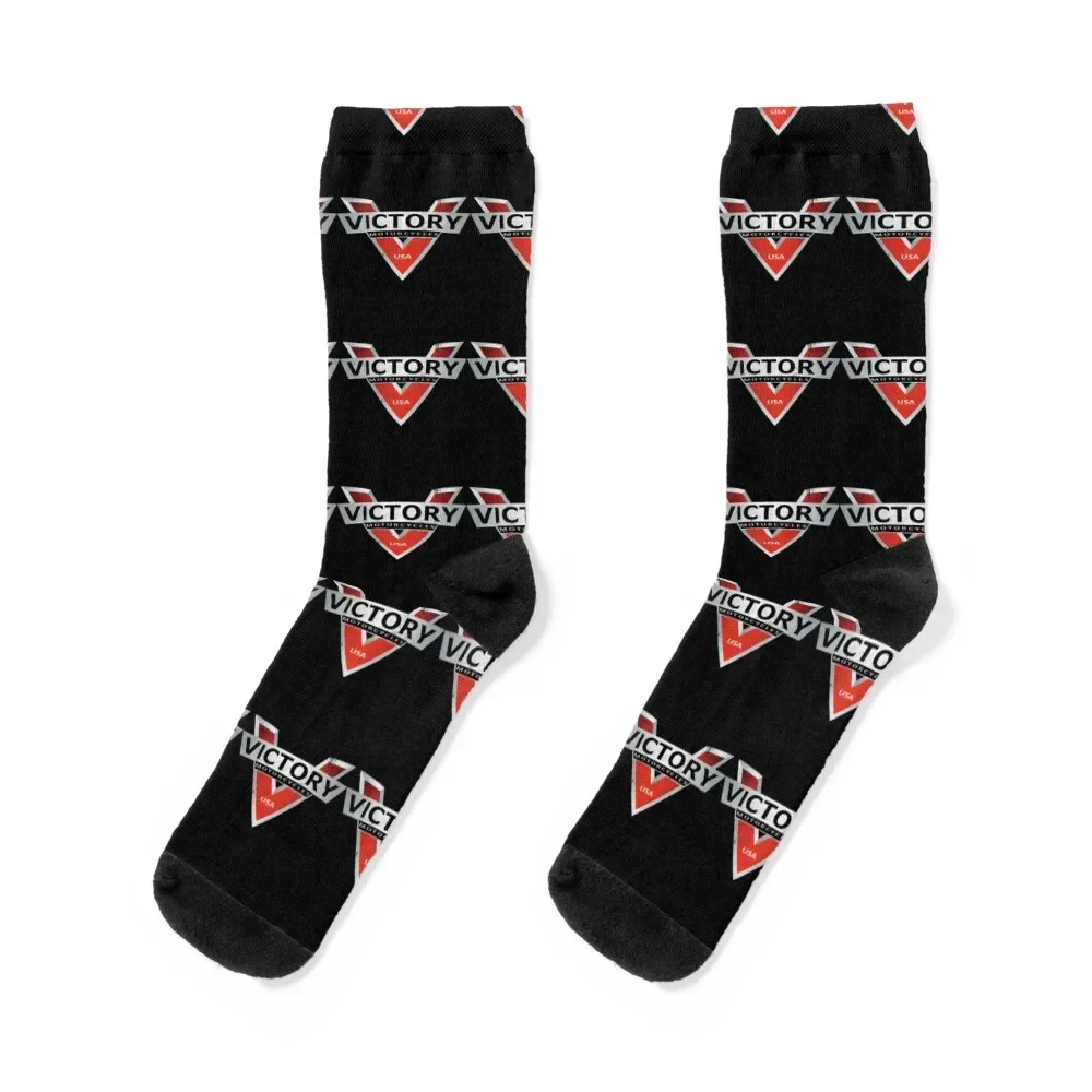 Victory Motorcycles Classic T-Shirt Socks happy Rugby Women's Socks Men's