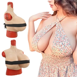 Crossdressing Realistic Silicone Huge Fake Breast Forms Artificial Boobs for Crossdressers Drag Queen Shemale Mastectomy