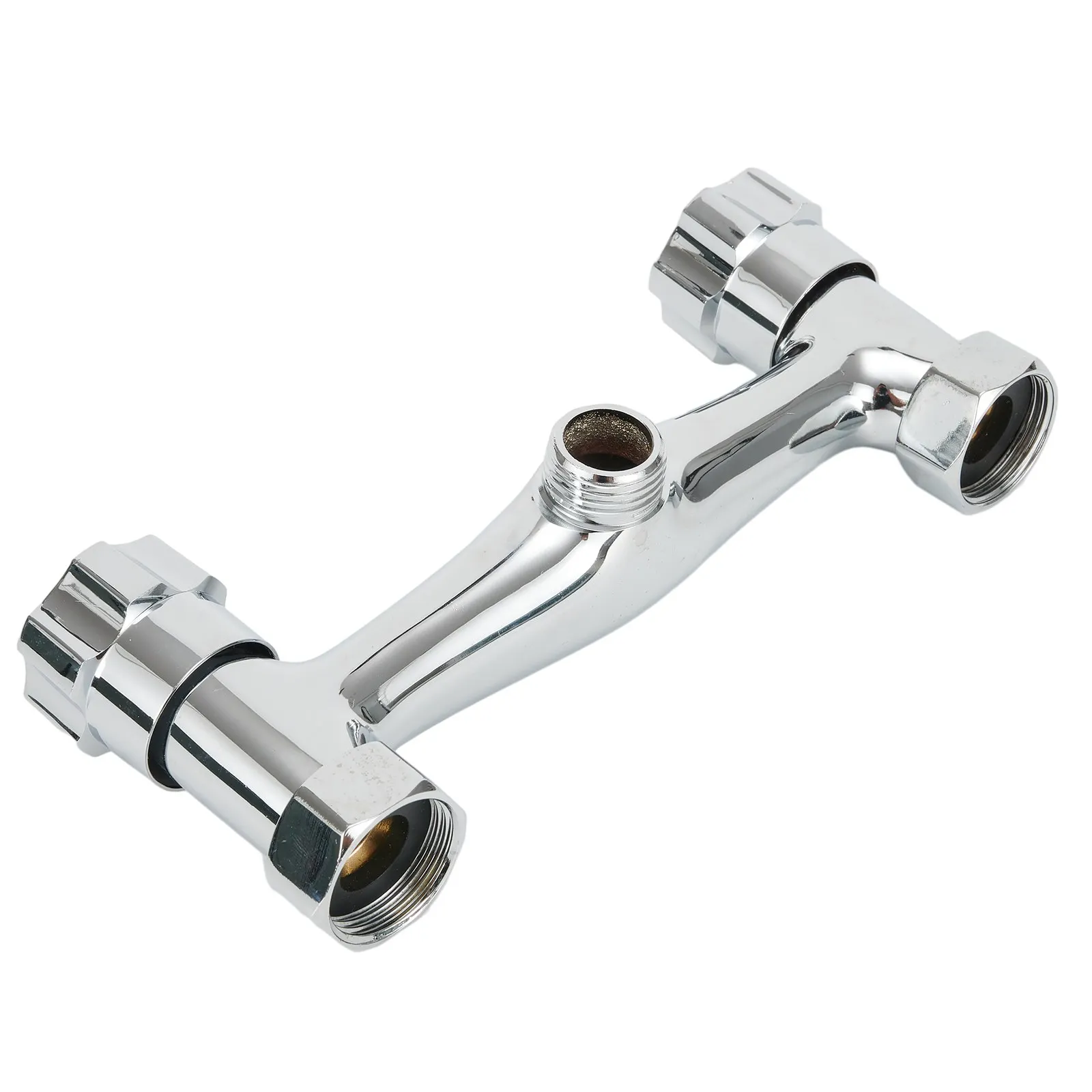 Brand New Shower Mixer Valve High Grade Practical Responsive Shower Mixer Taps Stable Performance Brass Copper Twin Outlet