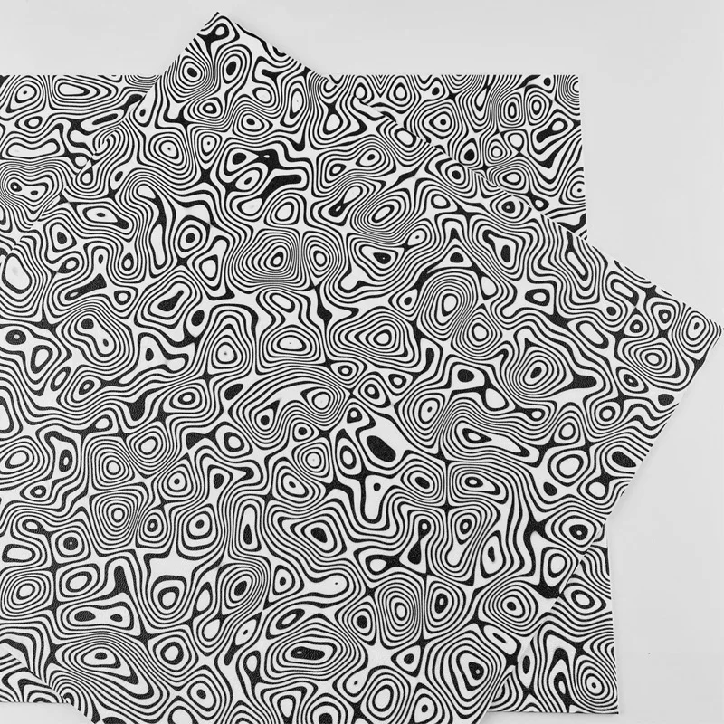 Image of Damastmuster KYDEX Thermoplastische Platte, Thermoformplatte für Holster, Messerscheiden, DIY-Herstellungsmaterial