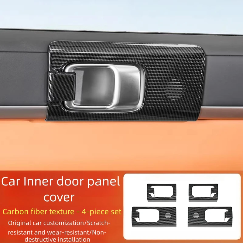 Fit for BYD Leopard 7 Titanium 7 Modified Car Inner Door Panel Protective Cover Part Car Window Regulator Panel Decorative Cover