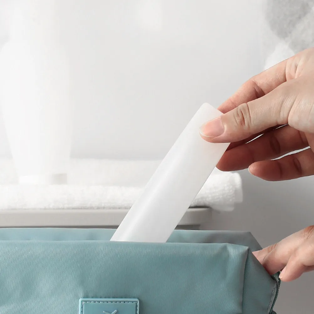 

10Pcs Leak Proof Travel Bottles Refillable Lotion Shampoo Cream Dispenser for Toiletries Bathroom Hotel Use White