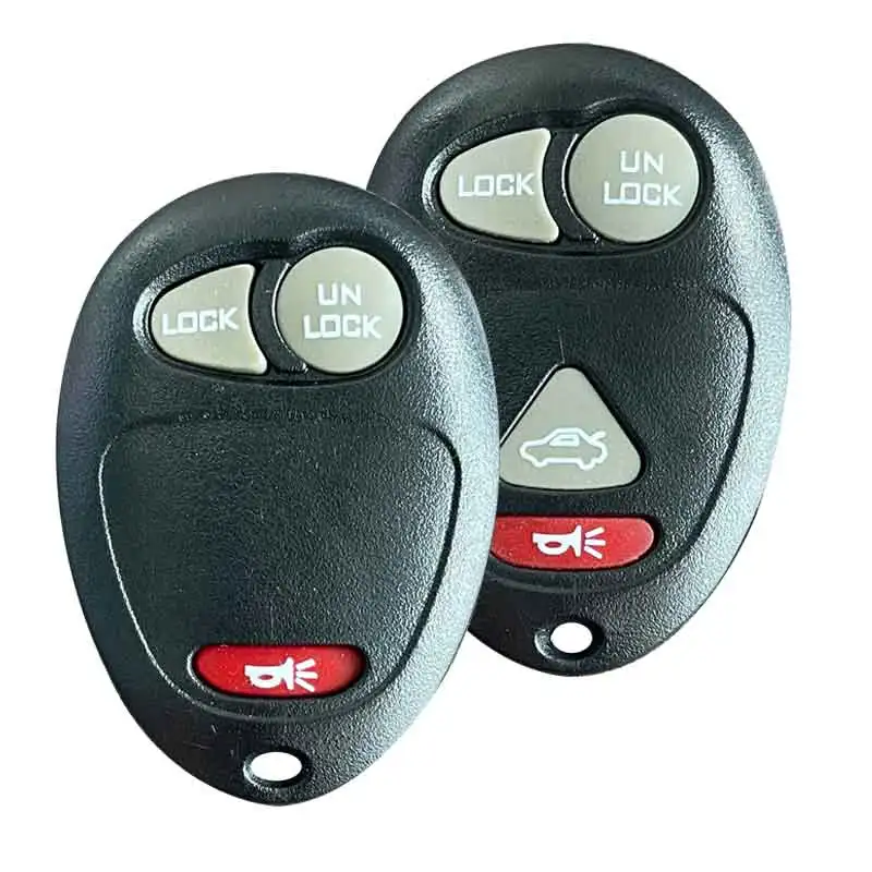 For Chevrolet Colorado Isuzu Keyless Entry Car Key Case 3/4Buttons Remote Key Shell Case For Buick Hummer H3 GC