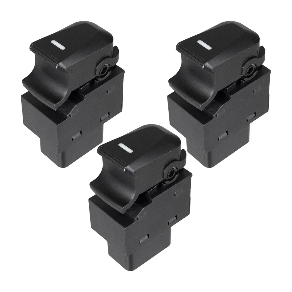 3 Pack Passenger Side Power Window Switch for Hyundai Tucson iX35 Model Years 2010 2015 with OEM Code 93580 2Z000 93576 2S000
