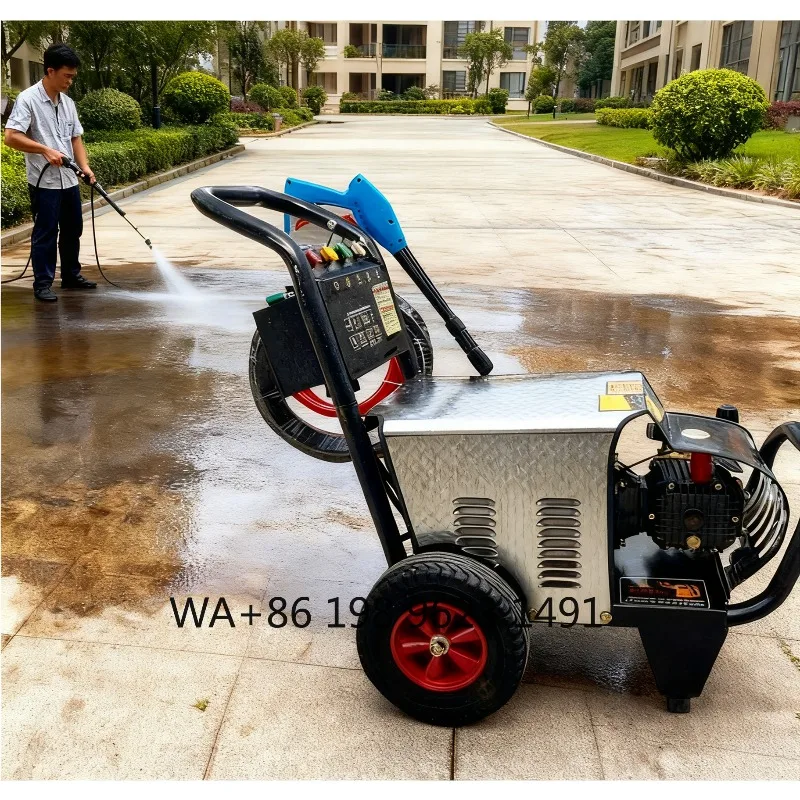 

Non-Contact Portable High Pressure Cleaner, Automatic Full Pressure WasherGarden for Commercial Multifunctional Surface Cleaning
