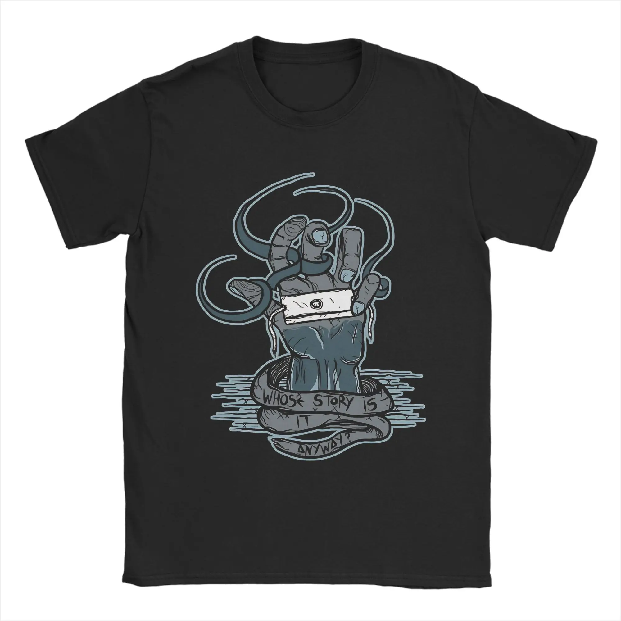 Alan Wake The Clicker  T Shirts Men Cotton Vintage T-Shirts O Neck  Tee Shirt Short Sleeve Tops Birthday Gift
