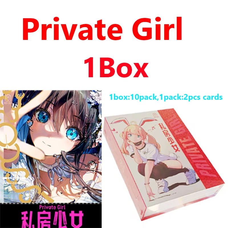 2024 Nieuwste Private Girl Collectie Godin Verhaal Waifu Booster Box Bikini Badpak Ccg Acg Tcg Wereld Trading Hobby Cadeau