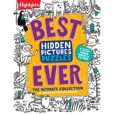 Hidden Pictures Puzzles Collection Paperback 144 Pages Search and Find Activity Book for Kids Ages 6-9