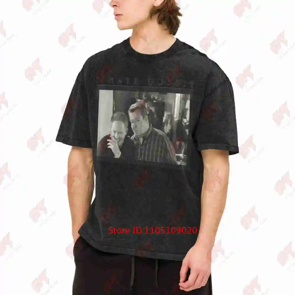 Modern Family Mitchell Cameron Pritchett I Hate Gossip Vintage Washed Tee Pure Cotton T-Shirt