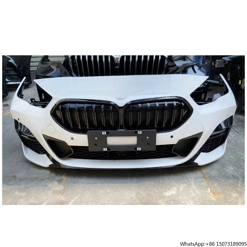 

Front Bumper Assembly for 2 Series F44 M2 Nose Cut Assembly with LED Headlights Grille Complete Front Face Body Kit Bumper