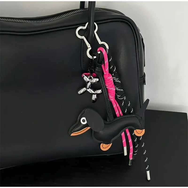 Cute Dachshund Bag Pendant Tennis Ball Ins Luxury Brand Suitable For Mobile Phone Bag Pendant Accessory Keychain Couple Pendant