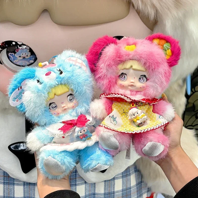 Nommi V14 About The Childhood Series صندوق أعمى Nommi جرو الدب دمية الفينيل المفاتيح مفاجأة حقيبة أنيمي المعلقات صندوق غامض اللعب #2