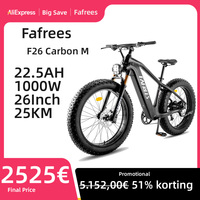 EU Stock High Performance Carbon-fiber Ebike Fafrees F26 Carbon M Fat-tire Bike Electric Road Bike Electric Bikes for Adults