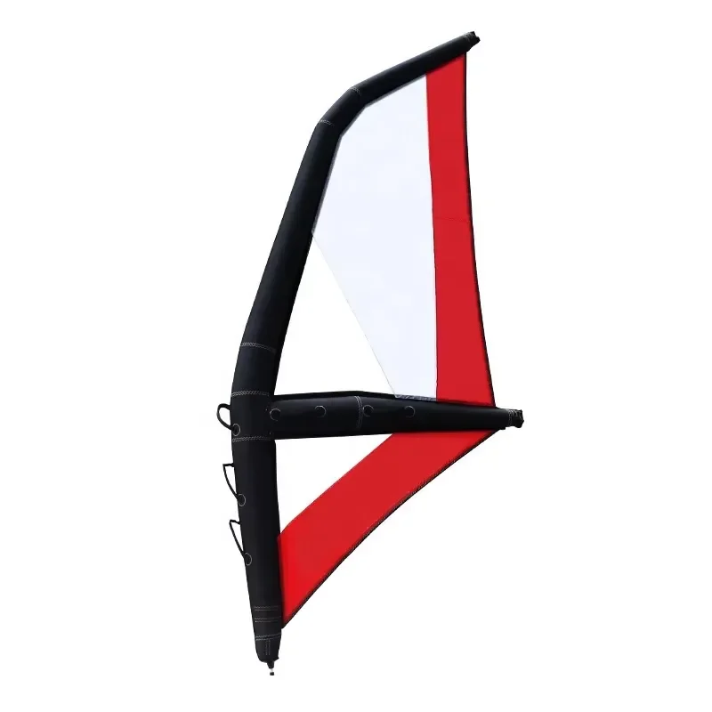 Inflatable Windsurf Board with Sail Kite Surfing Supboard Paddleboard Water Sports Gear Beginner Friendly Setup