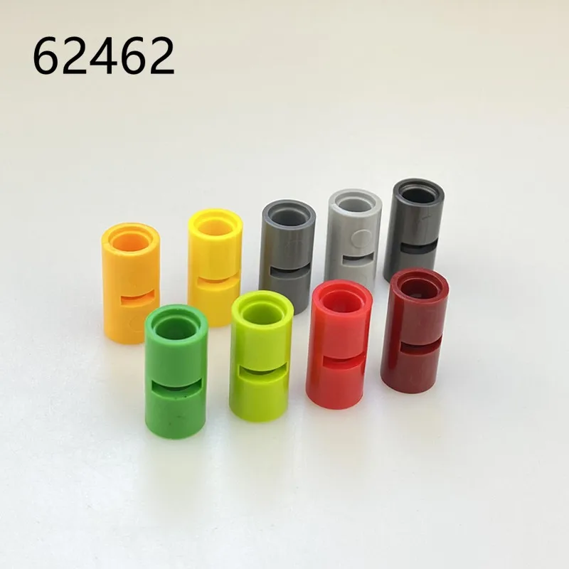 

100 шт. 62462 1x2 разъем для болтовMOC, строительные блоки, запасные части, технические аксессуары, совместимые с 29219 452698