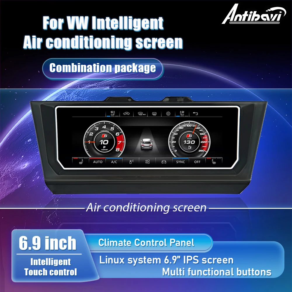 Климат-кондиционер, ЖК-панель для Volkswagen Bora Lavida Tiguan Passat Sagitar Magotan B8 Golf7 MK7 2019-2022, подогрев сиденья Климат-кондиционер, ЖК-панель для Volkswagen Bora Lavida Tiguan Passat Sagitar Magotan B8 Golf7 MK7 2019-2022, подогрев сиденья
