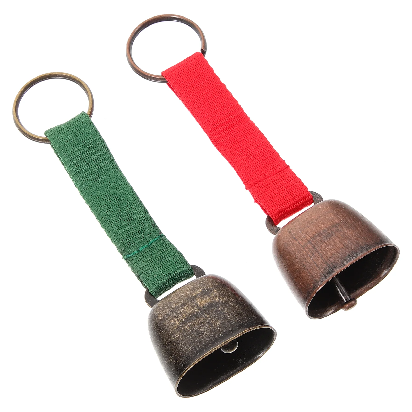 2 Pcs Mountaineering Bell Cow Bells Anti Lost Camping for Cattle Single Speed Warning