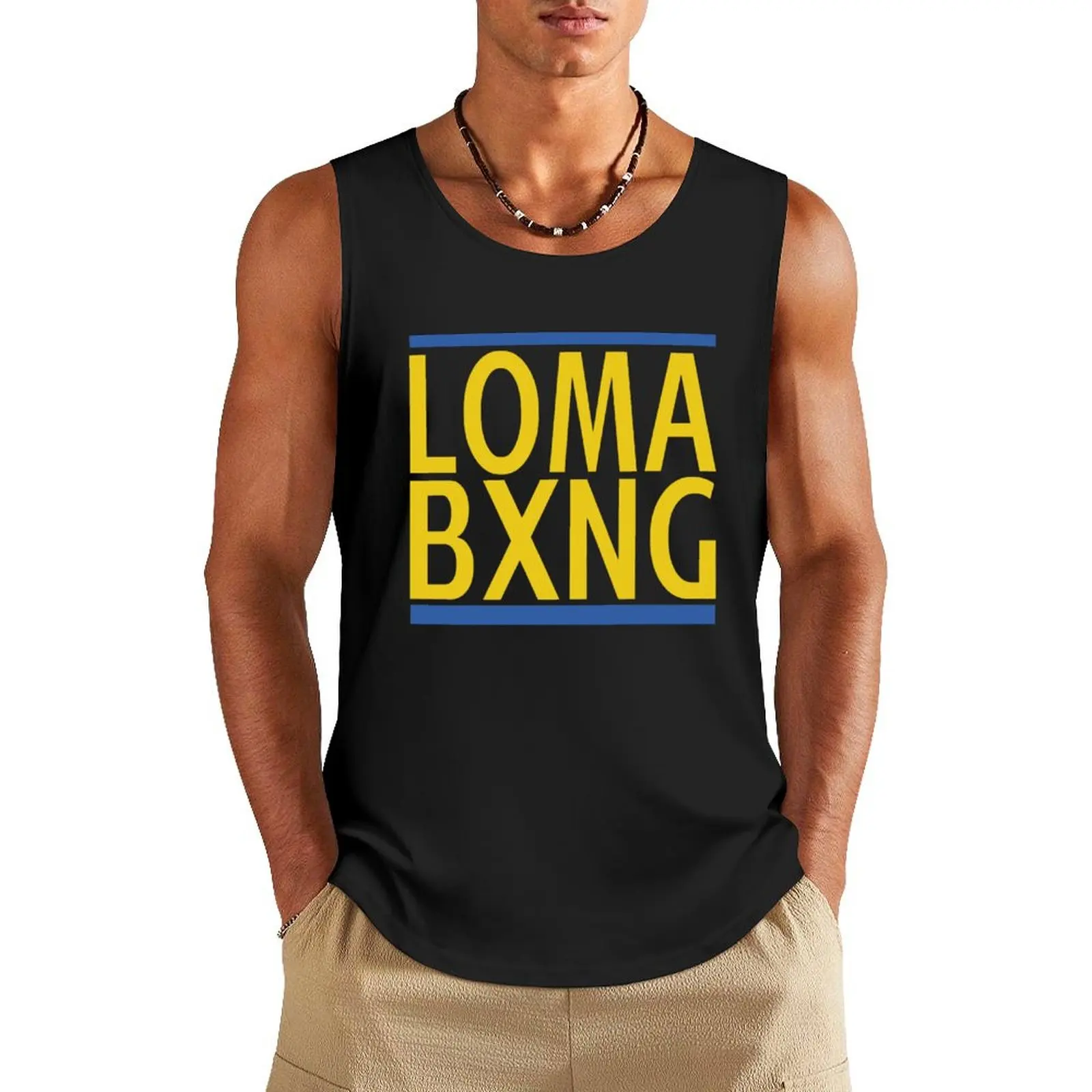 

Vasyl Lomachenko Tank Top sports t-shirts for men T-shirt Men's gym