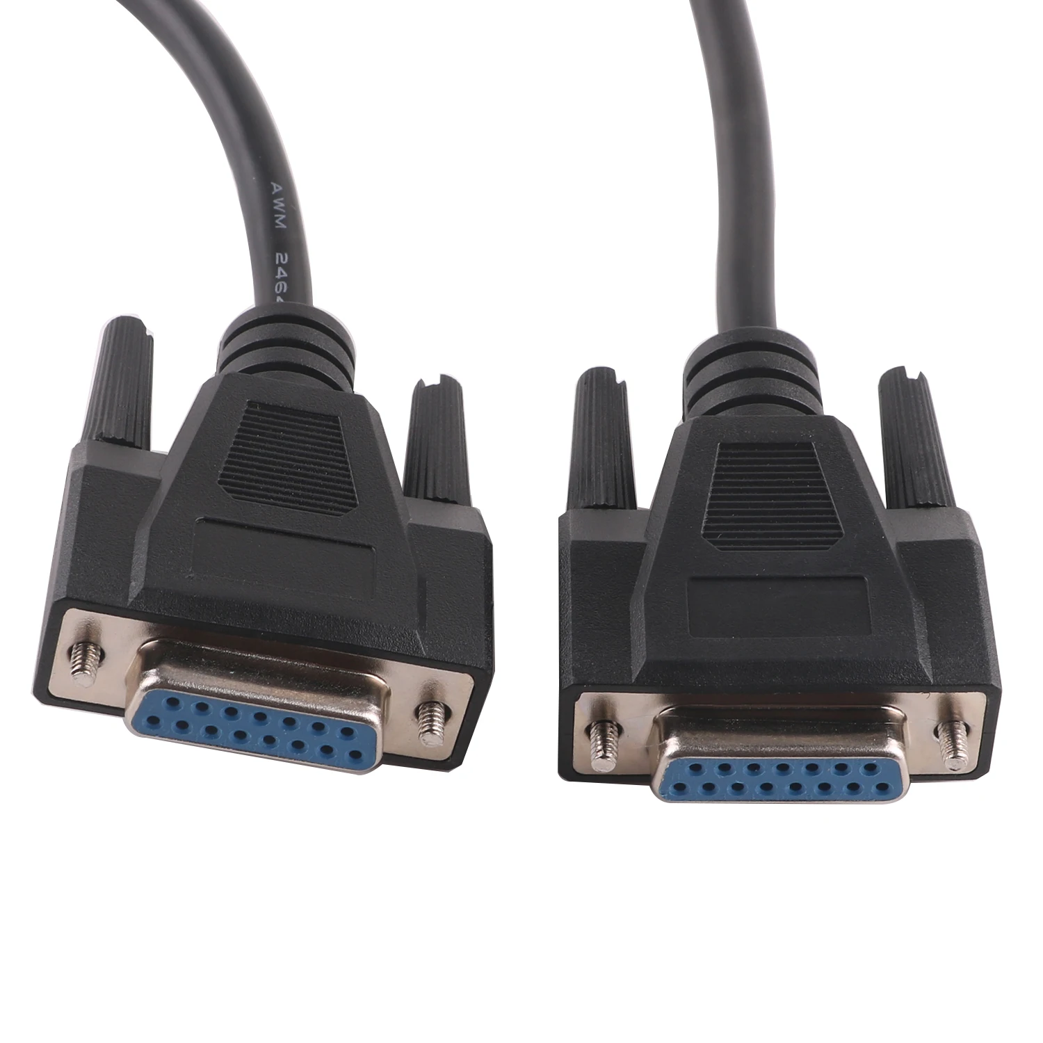 DB15 Female to Female Pin to Pin Parallel Extension Cable