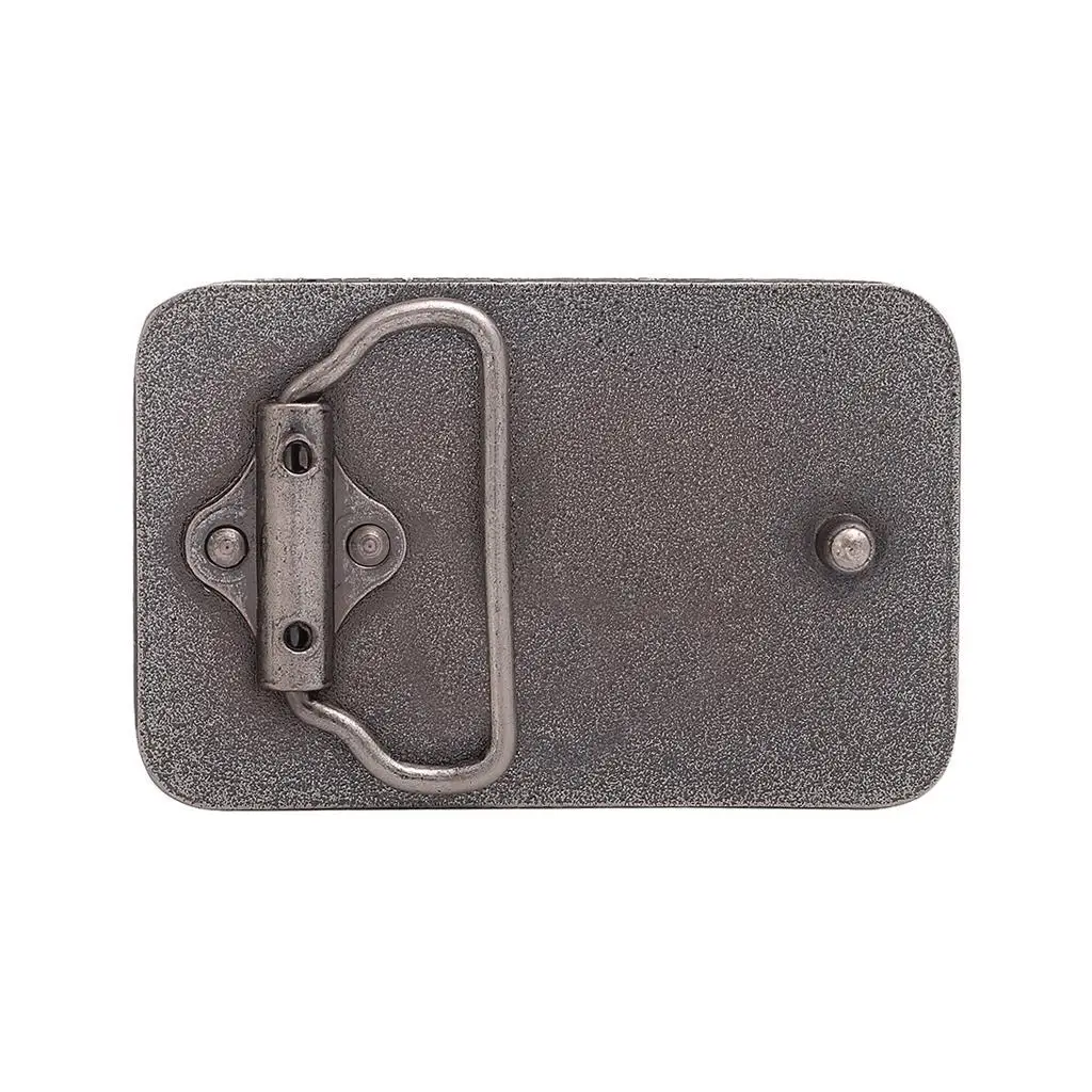 Rodeo Buckle Mens Belt Buckle Replacement Vintage Western Cowboy Style Metal Alloy for Everyday Clothing