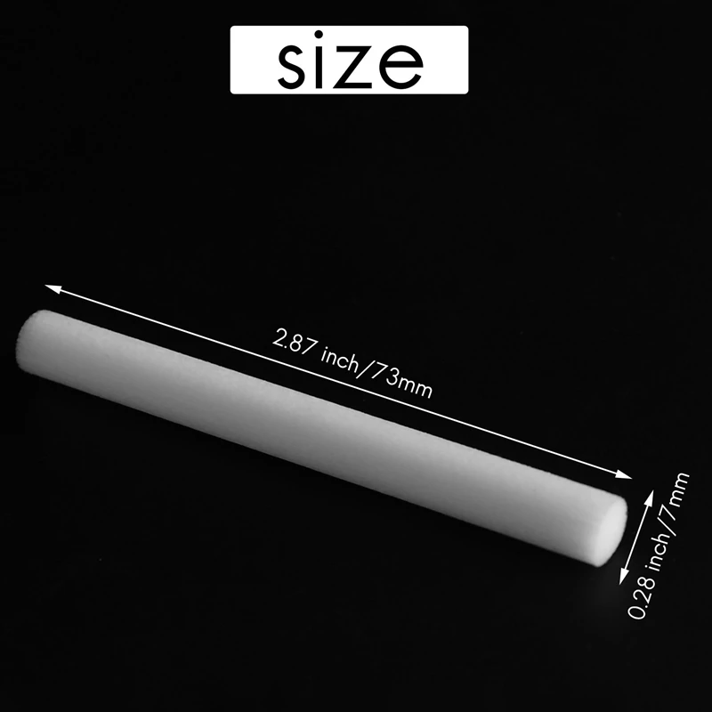 M04K 10 шт./упак. сменный фильтр для увлажнителя, хлопковая губка, палочка для USB-увлажнителя, аромадиффузор, создатель тумана, увлажнитель воздуха