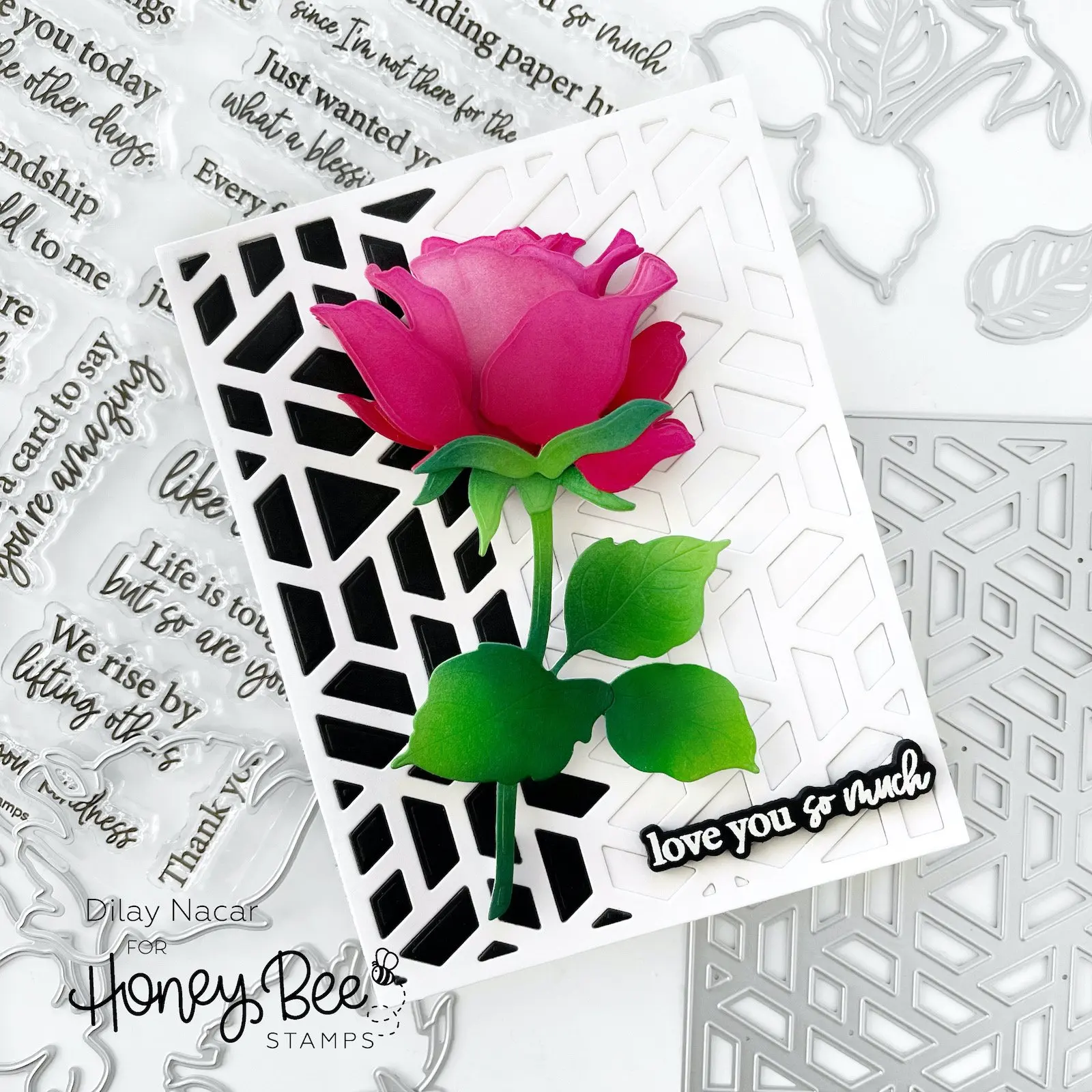 Sweetheart Roses Plants Lace Bird House Frames New Metal Cutting Dies and Stamps Hot Foil Stencils Diy Scrapbook Stickers Moulds - Image 6