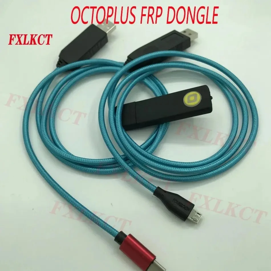 OCTOPLUS FRP TOOL dongle cable 2 in 1 for Samsung Huawei LG Alcatel