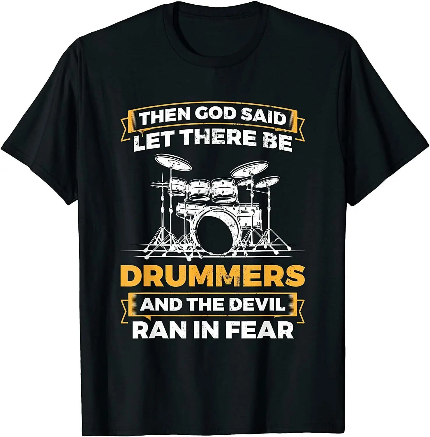 Let There Be Drummers Drum Set Drums Lover T-Shirt