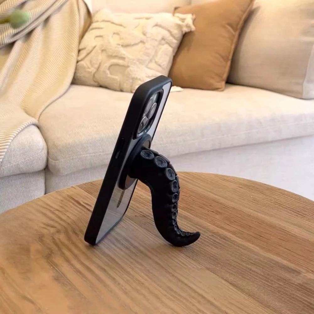 

Magnetic Phone Stand Customize PLA Octopus Tentacle Phone Holder Creativity Handheld Lazy Person's Magic Tool Desktop Bracket