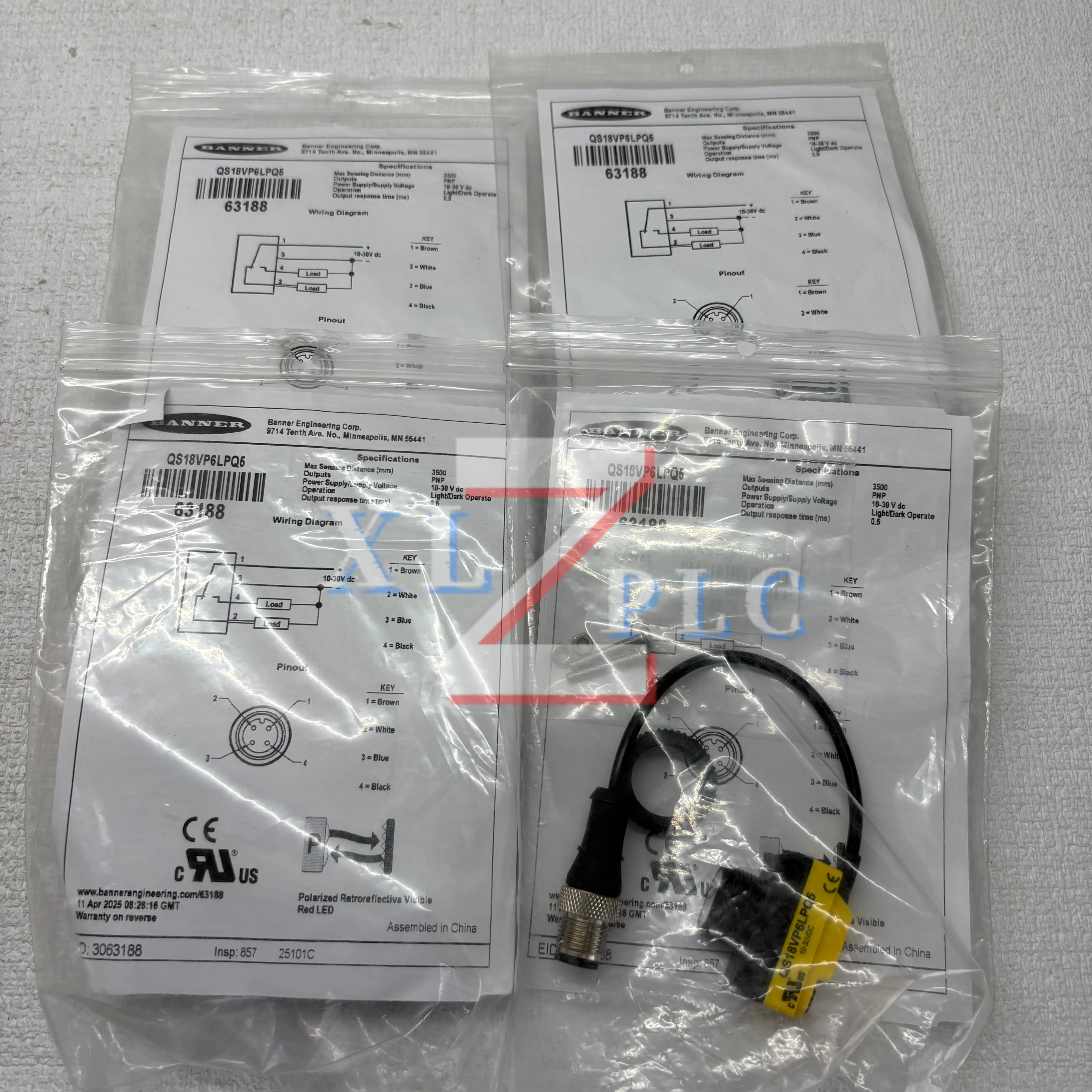 New In Box QS18VP6LPQ5 Photoelectric Sensor
