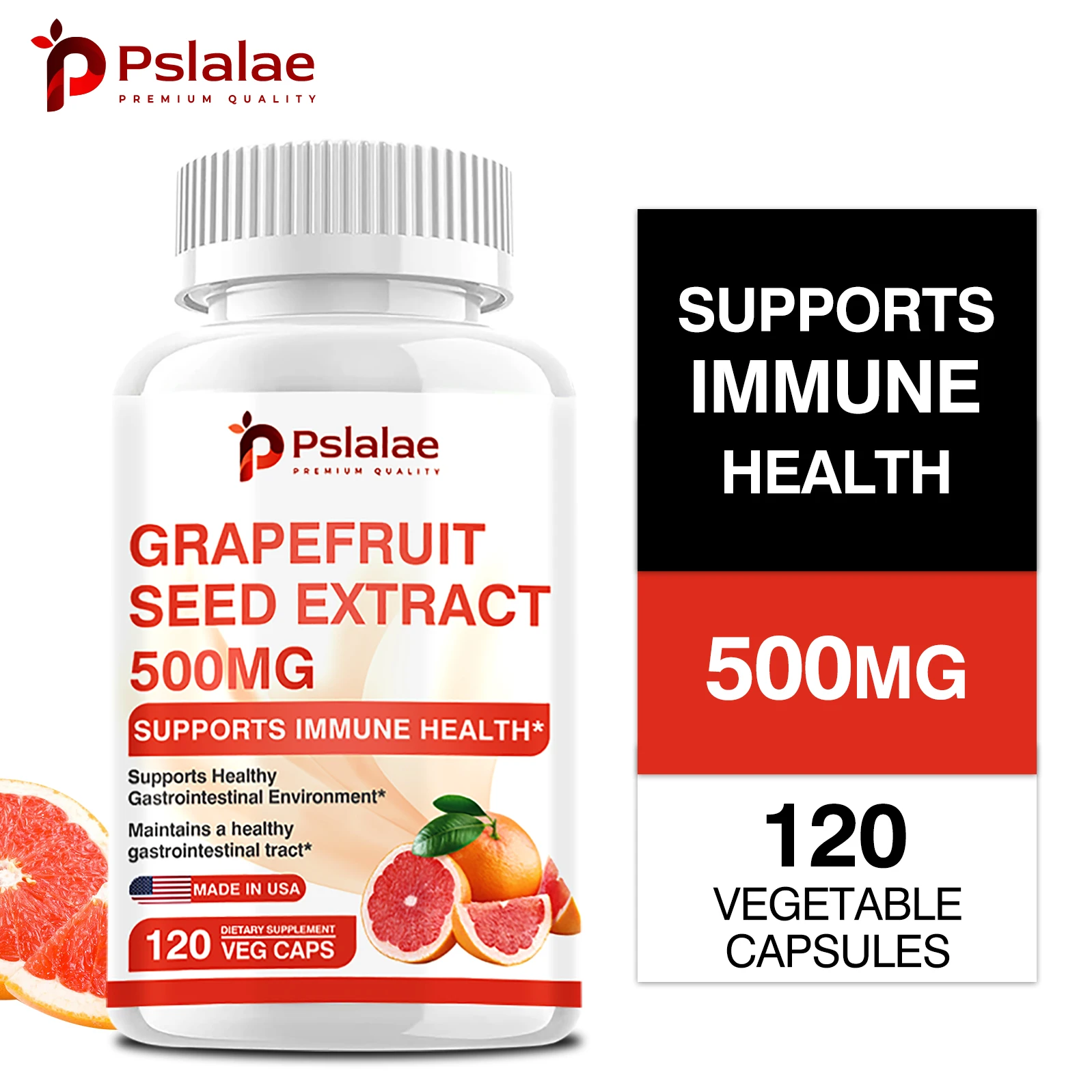 

Экстракт семян грейпфрута 500 мг - поддержание здорового желудочно-кишечного тракта, способствующего пищеварения, повышения иммунитета, без ГМО