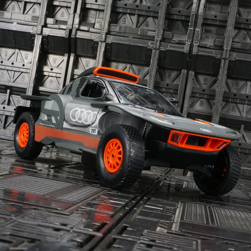 1:24 Audi RS Q e-tron Alloy New Energy Concept Vehicles Model Diecast Metal Toy Off-road Vehicles Car Model Simulation Kids Gift