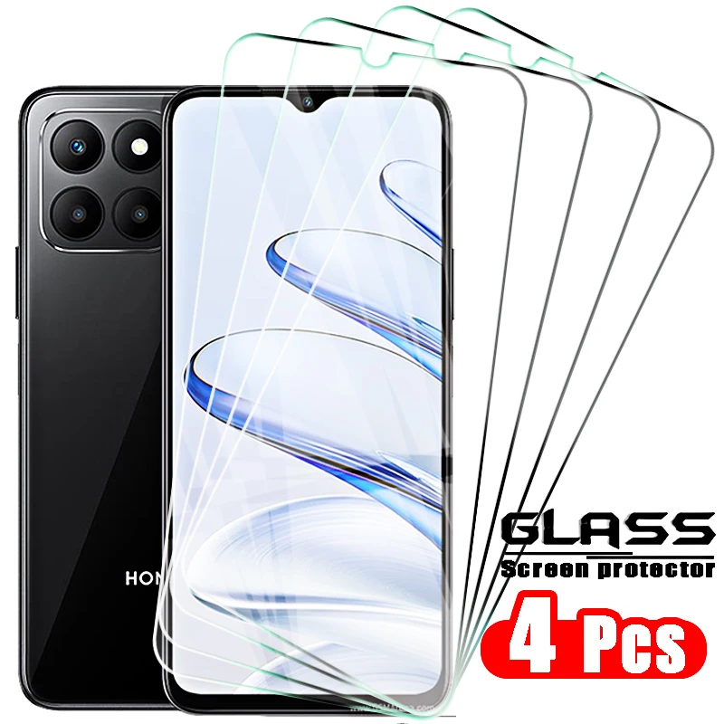 

4 шт. закаленное стекло для Huawei Honor 70 Lite Glass 70Lite X9 X8 X8a X7a X6 X5 X40i 9x Lite 20 Pro 20lite Защитное стекло для экрана
