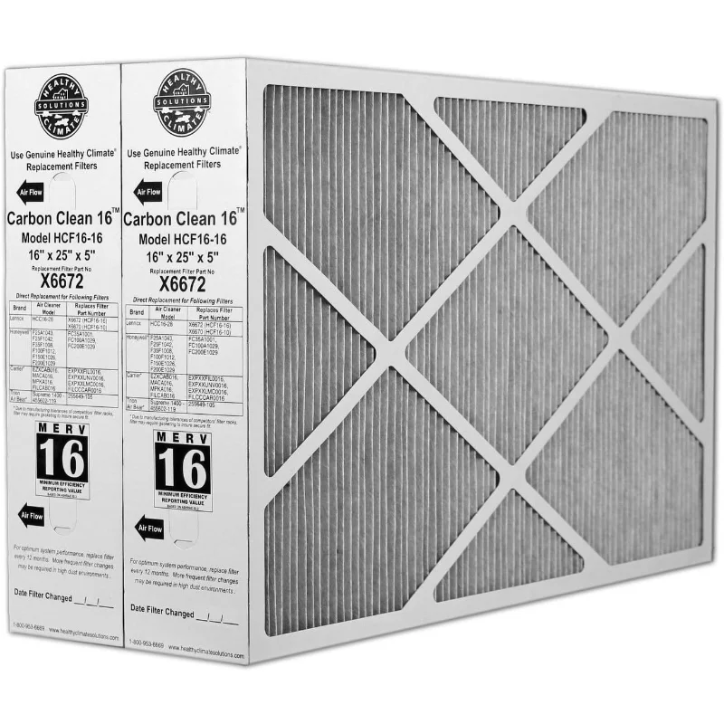 

Фильтр для здорового климата MERV 16 с углеродным покрытием X6672 (2 шт.)