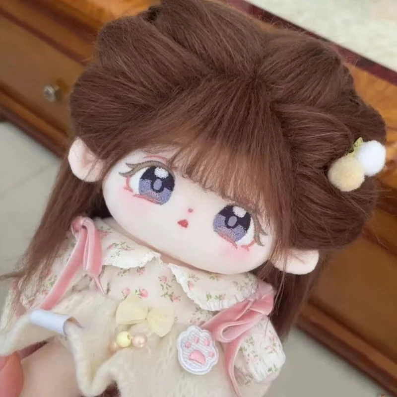 20cm IDol Doll Anime Plush Star Dolls Cute Stuffed Customization Figure Toys Cotton Baby Doll Plushies Toys Fans Collection Gift