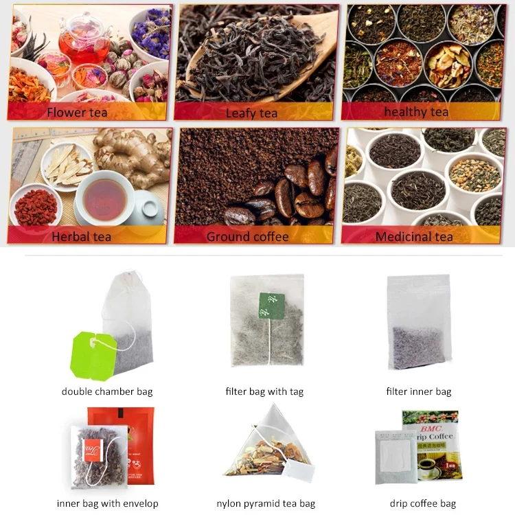 ECHO Automatic Triangle Small Tea Bag Packing Machine