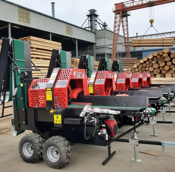 Customized 30ton Wood Splitter, 50cm Firewood Processor Electric PTO Splits Machine